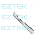 Bruns Bone Curette, 6.75", Straight Oval Cup, Premium-12