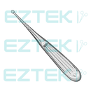 Bruns Bone Curette, 6.75", Straight Oval Cup, Premium-14