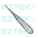 Bruns Bone Curette, 6.75", Straight Oval Cup, Premium-20