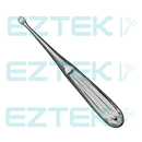 Bruns Bone Curette, 6.75", Straight Oval Cup, Premium-23