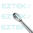 Bruns Bone Curette, 6.75", Straight Oval Cup, Premium-27