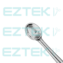 Bruns Bone Curette, 6.75", Straight Oval Cup, Premium-33