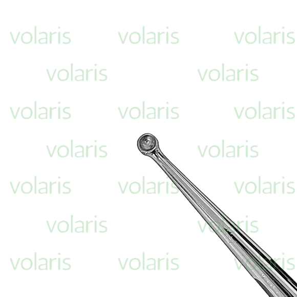 Brun Bone Curette, 6.75", Straight, Round Cup, Economy