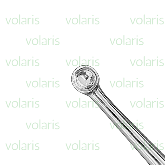 Brun Bone Curette, 6.75", Straight, Round Cup, Economy