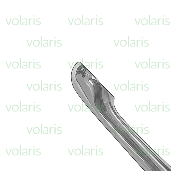 Brun Bone Curette, 6.75", Straight, Round Cup, Economy