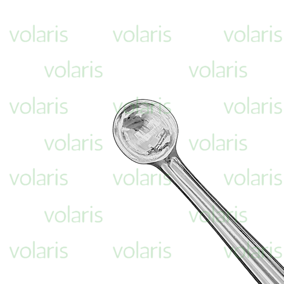 Brun Bone Curette, 6.75", Straight, Round Cup, Economy