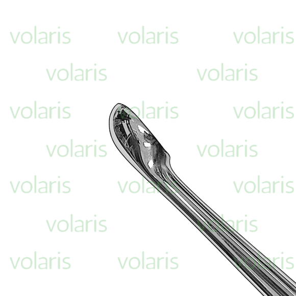 Brun Bone Curette, 6.75", Straight, Round Cup, Economy