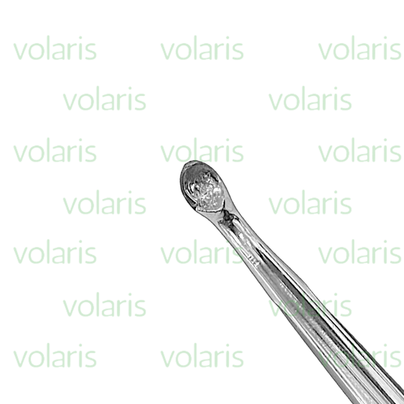 Brun Bone Curette, 9" Angled, Economy