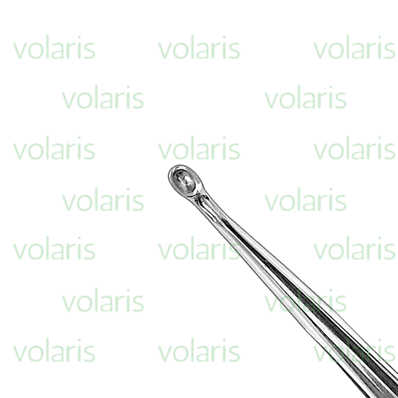 Brun Bone Curette, 9" Angled, Economy