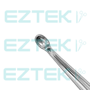 Brun Bone Curette, 9" Angled, Premium-2