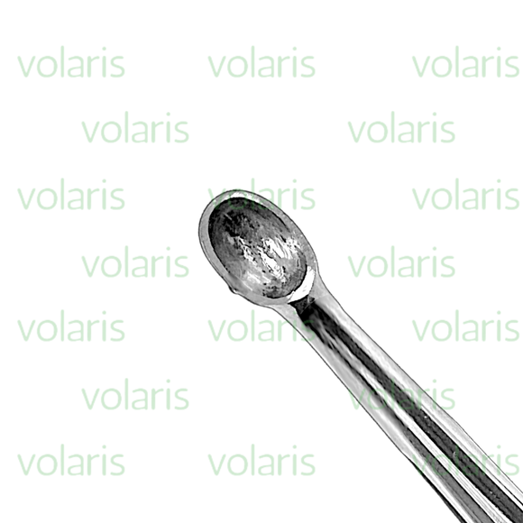 Brun Bone Curette, 9" Angled, Economy