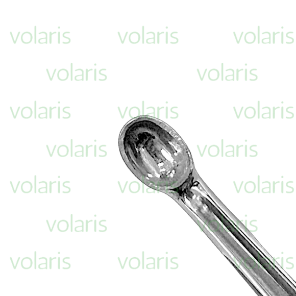 Brun Bone Curette, 9" Angled, Economy