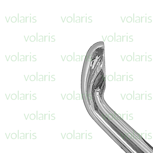 Brun Bone Curette, 9" Angled, Economy