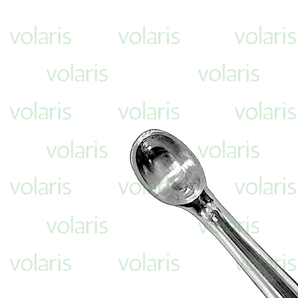 Brun Bone Curette, 9" Angled, Economy