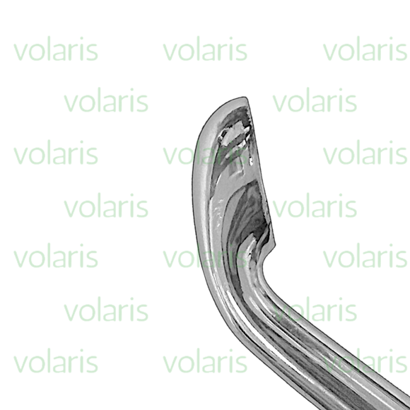 Brun Bone Curette, 9" Angled, Economy