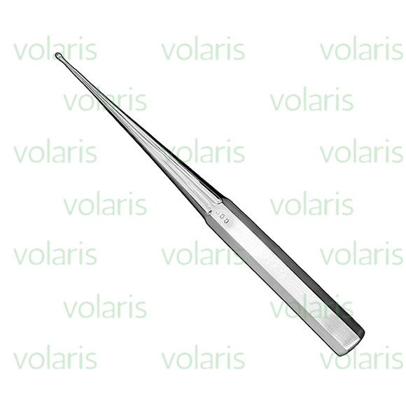 Brun Bone Curette, 9" Straight, Economy