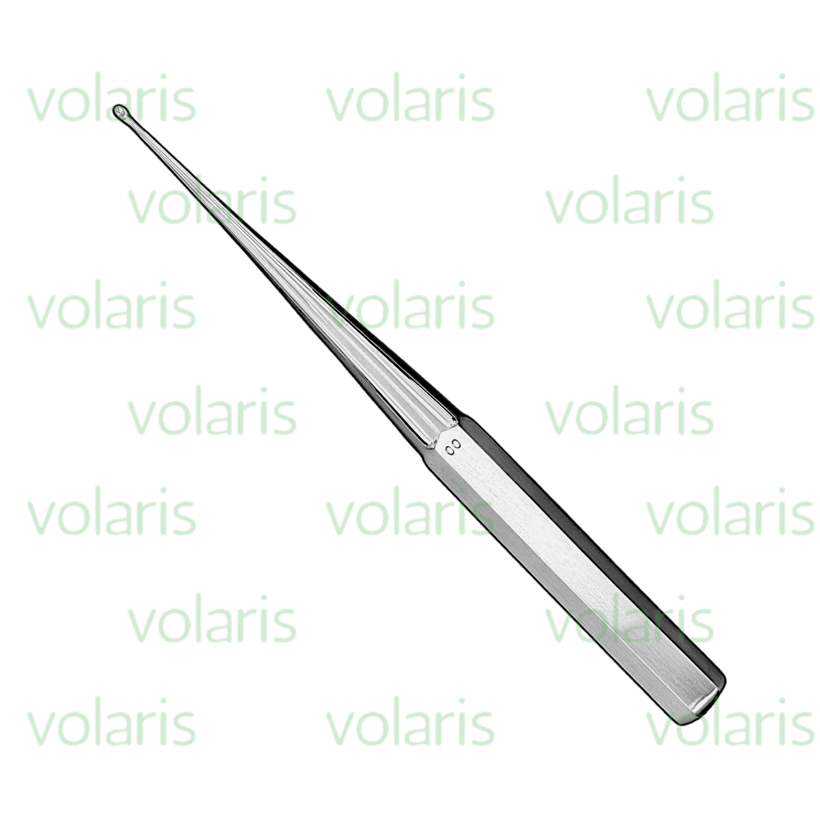 Brun Bone Curette, 9" Straight, Economy