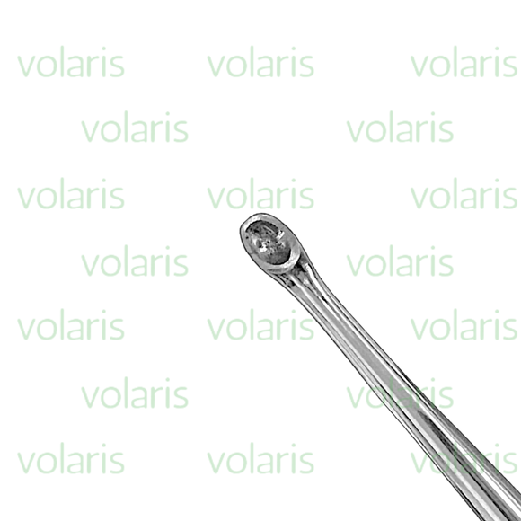 Brun Bone Curette, 9" Straight, Economy