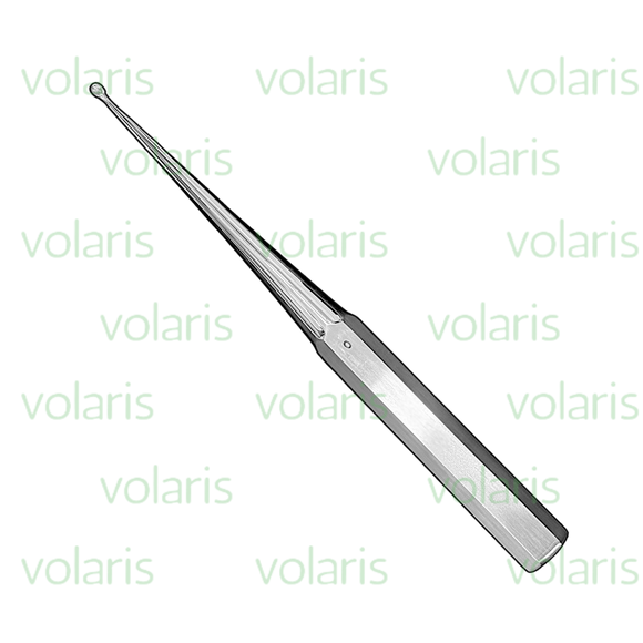 Brun Bone Curette, 9" Straight, Economy