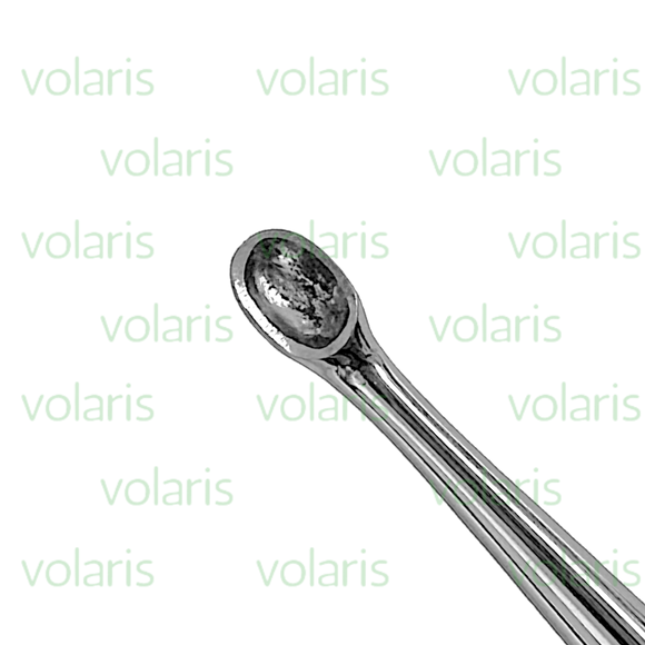 Brun Bone Curette, 9" Straight, Economy