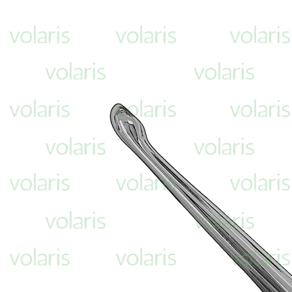 Brun Bone Curette, 9" Straight, Economy