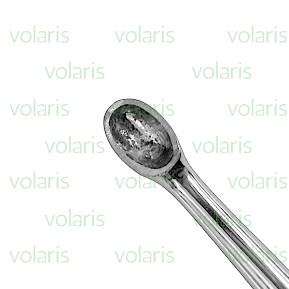 Brun Bone Curette, 9" Straight, Economy