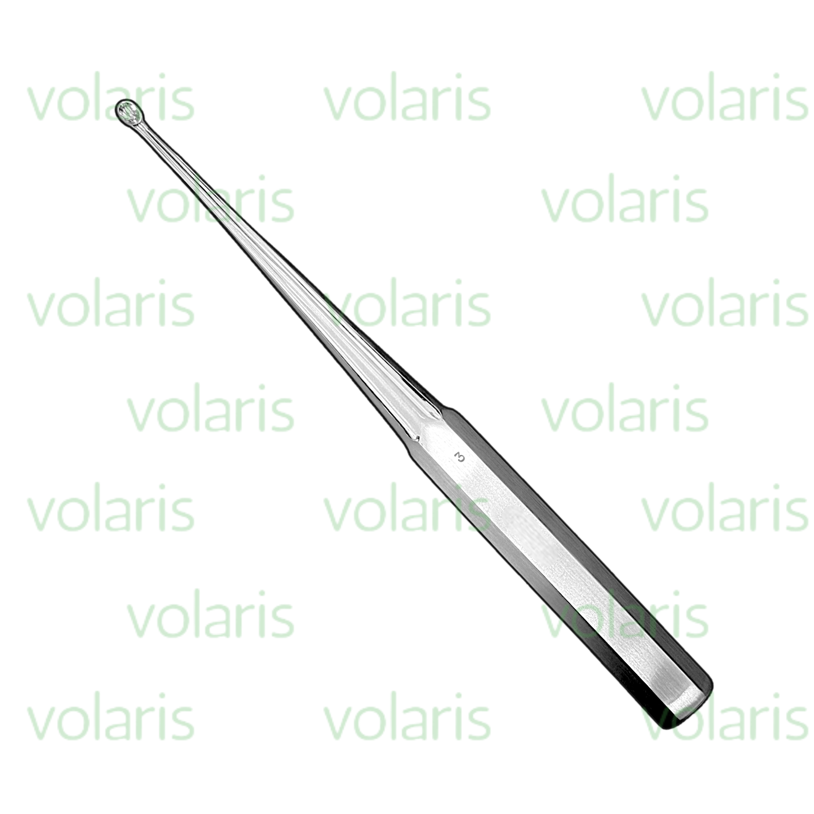 Brun Bone Curette, 9" Straight, Economy
