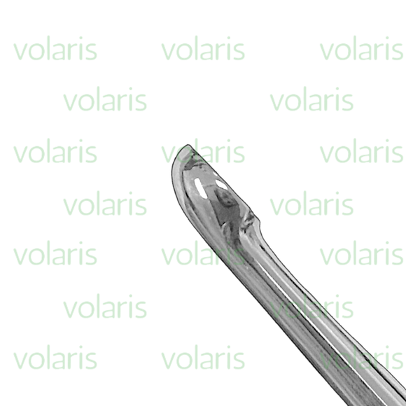 Brun Bone Curette, 9" Straight, Economy