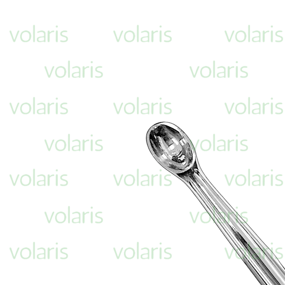 Brun Bone Curette, 9" Straight, Economy