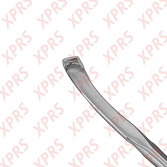 Bumm Uterine Curette, 11", Rigid Shank, Large Blade