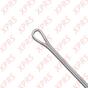 Bumm Uterine Curette, 12", Malleable Shank, Small Blade - 0