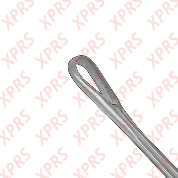 Bumm Uterine Curette, 12", Malleable Shank, Small Blade