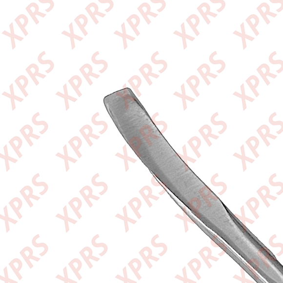 Bumm Uterine Curette, 12", Malleable Shank, Small Blade