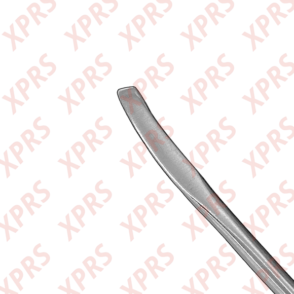 Bumm Uterine Curette, 12", Malleable Shank, Small Blade