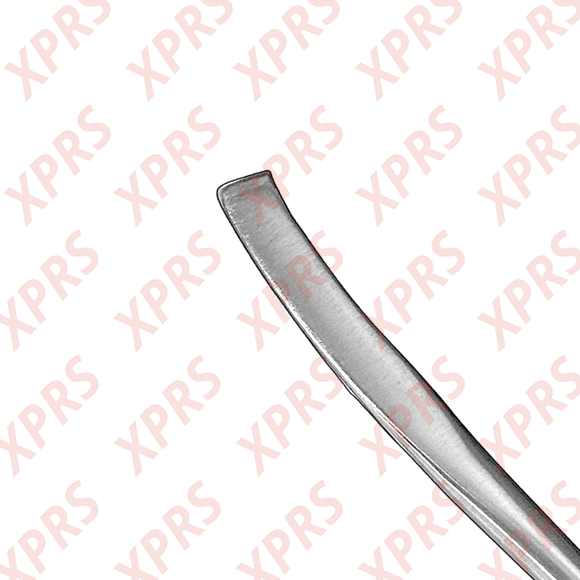 Bumm Uterine Curette, 12", Malleable Shank, Small Blade