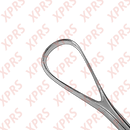 Bumm Uterine Curette, 12.5", Rigid Shank, Large Blade-2