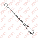 Bumm Uterine Curette, 12.5", Rigid Shank, Large Blade-10