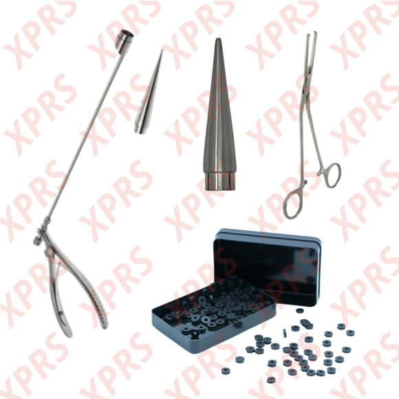 Hemorrhoidal Ligator Set, Small